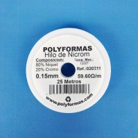 NiCr 80/20 Nichromdraht für Polystyrolschnitt | Ø 0,15–1,5 mm